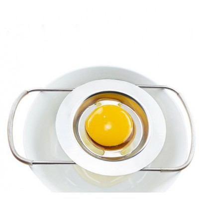 High quality stainless steel Egg Yolk White Separator Filter Baking Tools